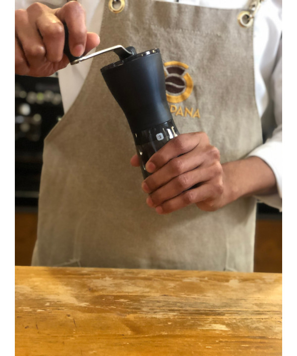 Grinder Mini slim Plus Hario  Ceramic Coffee Mill - New and Improved 