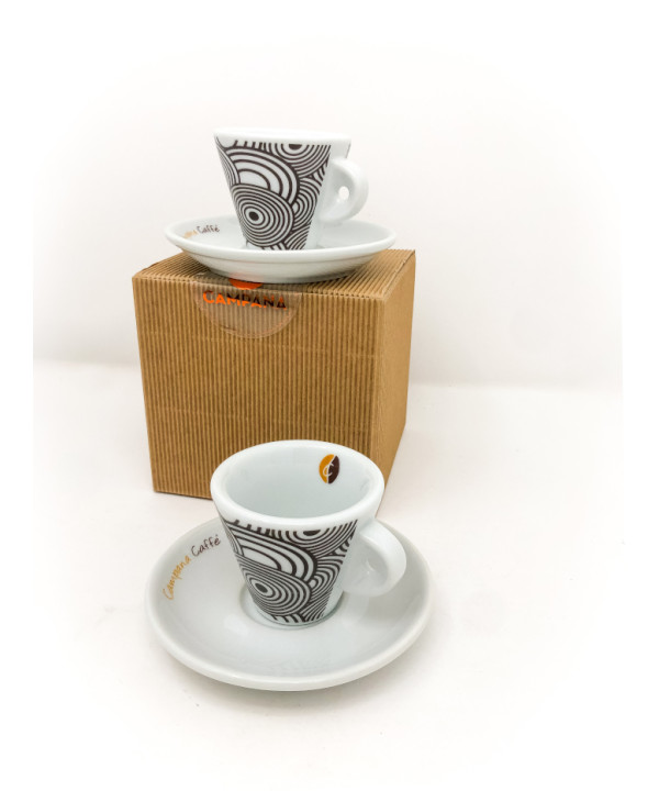Set 2 tazzine Campana Caffè